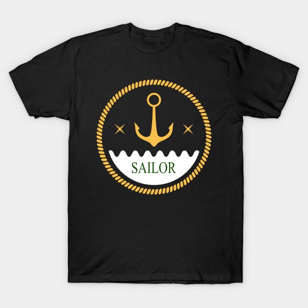 The sailor anchor T-Shirt by Danwpap2